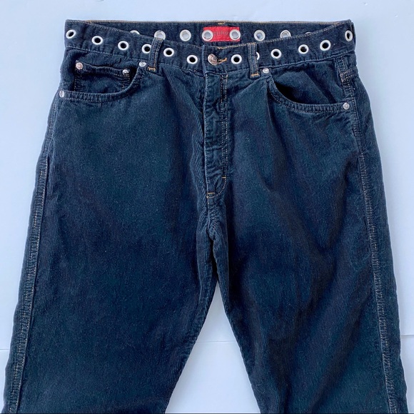 Hugo Boss Pants - Hugo Boss corduroy pants with grommets